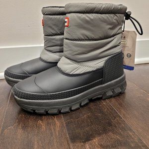 HUNTER Women's Intrepid Insulated Short Snow Boots BNWT Size 7